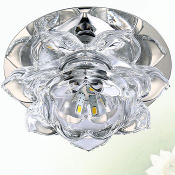 3W/5W ROSE Cool/Warm White Modern Crystal LED Ceiling Chandelier Downlight