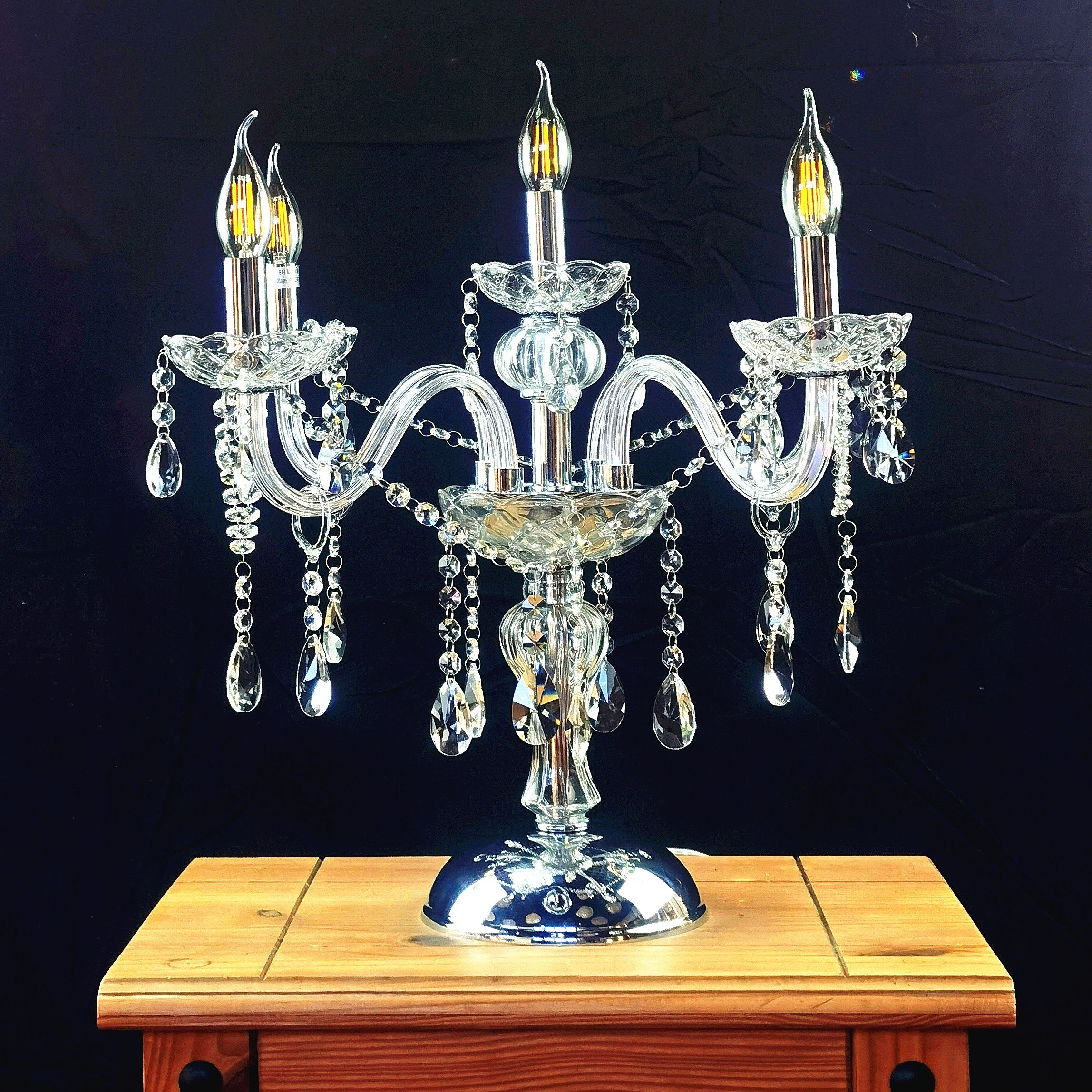 Lustre CANDELA 6 En Nickel 3-flmg Réglable Salon Salle À Manger Lampe