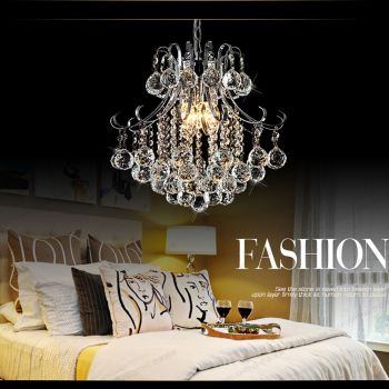 Genuine K9 Crystal Modern Chandelier Ceiling Pendant Lamp 45cm