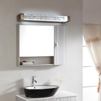 K9 Bubble Crystal LED Wall Light Mirror Front Sconce Lamp Fixture IP44 SMD 3 Colours