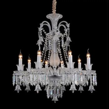 WDW Aurora Grandeur Genuine K9 CLEAR Crystal Chandelier 6/8/10 Arms